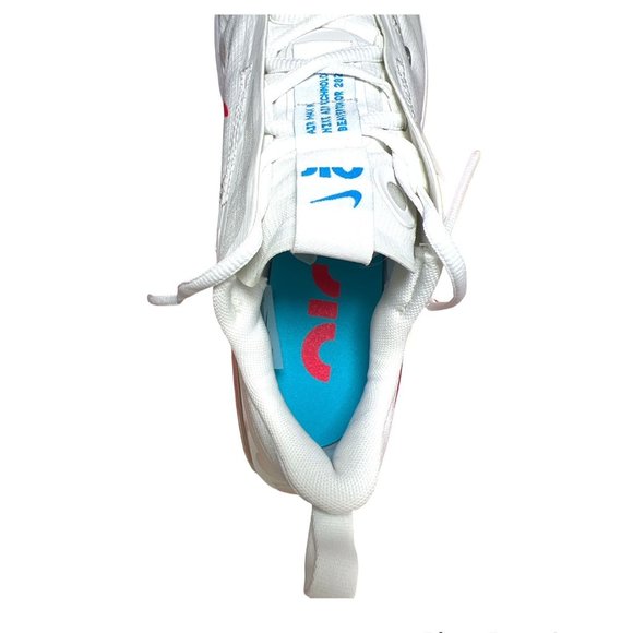 SOLD Nike Womens White Air Max Up Lace Up Leather Sneakers Sz 8 NIB - Picture 10 of 13